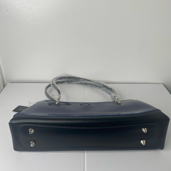 Beijo London Paris New York NWT Blue/Black Handbag - Picture 5 of 6